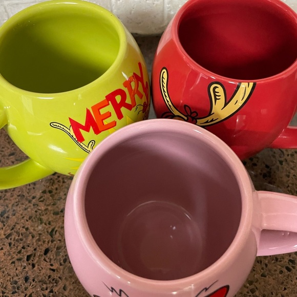 Dr.Seuss HoW The Grinch Stole Christmas Mug Set Like New - Picture 12 of 12